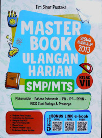 Image of Master book ulangan harian SMP/MTs keas IX