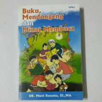 Image of Buku, mendongeng dan minat membaca