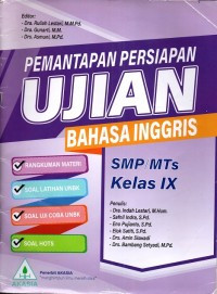 Image of Pemantapan persiapan ujian bahasa inggris smp/ mts kelas ix