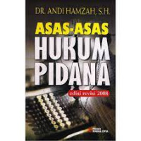 Image of Asas-asas hukum pidana : edisi revisi