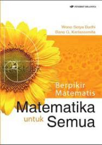 Image of Berpikir matematis : matematika untuk semua