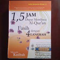 Image of 1,5 Jam Dapat Membaca Al-Qur'An Fasih Dengan 4 Langkah