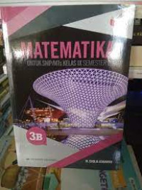 Image of MATEMATIKA UNTUK SMP/MTs Kelas IX SEMESTER 2 3B