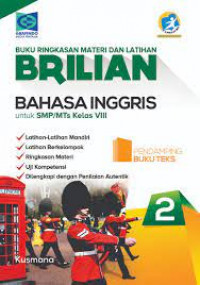 Image of Brilian Bahasa Inggris 2 untuk SMP/MTs kelas VIII